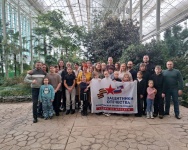 В канун Нового года ветераны СВО и их семьи посетили Ботанический сад КемГУ