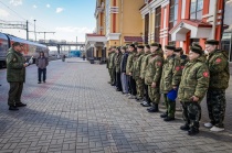 Первая группа школьников сводного поискового отряда Кузбасса принимает участие в экспедиции «Вахта Памяти»