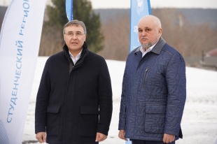 Сергей Цивилев и Валерий Фальков заложили первые камни в проект современного межвузовского кампуса «КуZбасс»