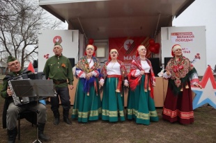 В КуZбассе в преддверии Дня Победы проходят патриотические акции, уроки мужества